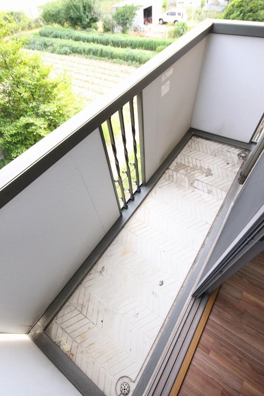 パルティーダ　C棟のバルコニー|※お部屋により仕様が異なる場合があります※