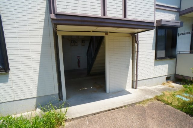 グランメール光Ｂのエントランス|清潔なエントランスです