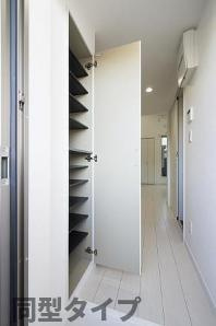 グランディールの玄関