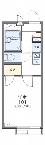 【間取り】 | レオパレスグランドKIⅡ | 画像2