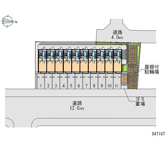 【駐車場】 | レオパレスグランドKIⅡ | 画像4