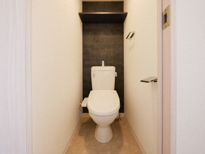 【トイレ】 | S-RESIDENCE高井田Central | 落ち着いた色調のトイレです