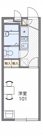 【間取り】 | レオパレスビューテラス | 画像2