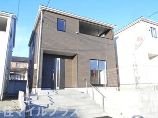 【外観】 | 郡山市日和田町日向新築一戸建て3棟 | 外観は落ち着いています