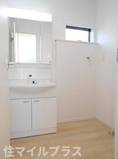 【独立洗面台】 | 郡山市日和田町日向新築一戸建て3棟 | 独立洗面化粧台付き
