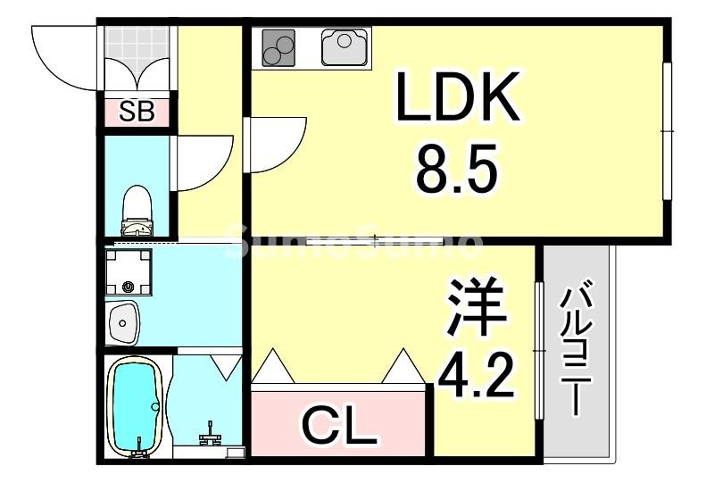 NET-K妙法寺の間取り