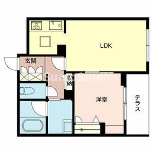 Pure Gardens Okamoto　の間取り