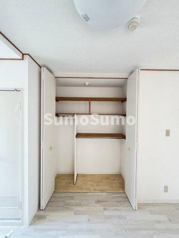 マンション福田の収納|大きなスペースがあり、収納には困りません