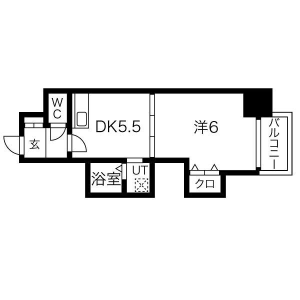 リードエイジ北浜の間取り