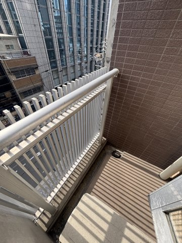 RIDGE北堀江のバルコニー