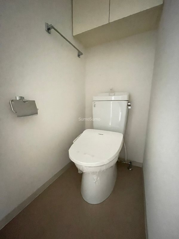 QCフラット北堀江のトイレ
