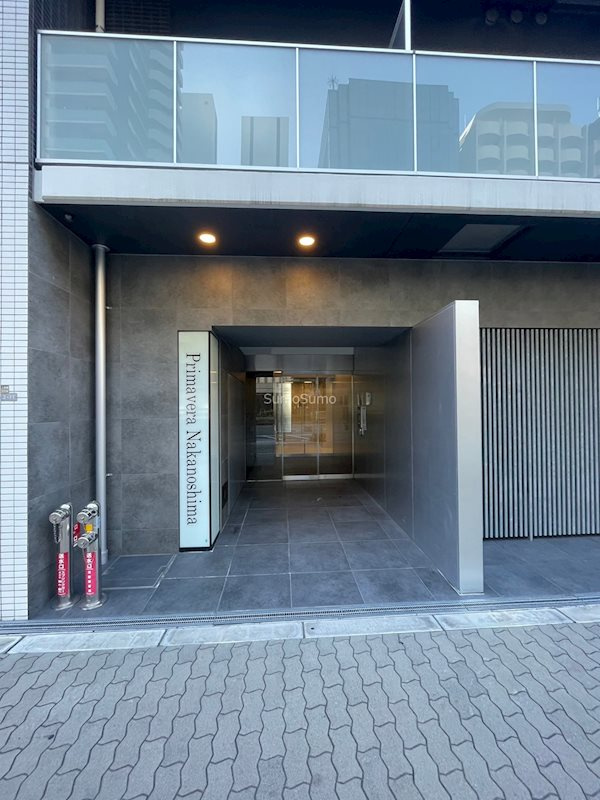Primavera Nakanoshimaのエントランス|毎日通るエントランスはこのようになっています