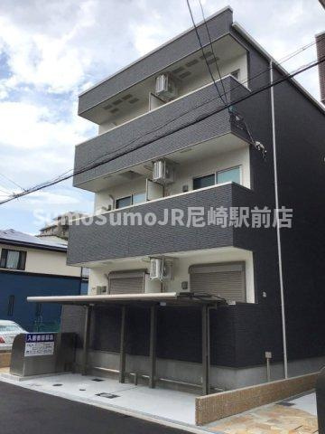 フジパレス塚本駅西Ⅰ番館の外観|おしゃれな外観です