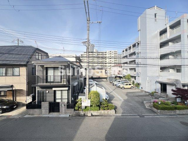 神戸市東灘区青木２丁目のアパートの展望