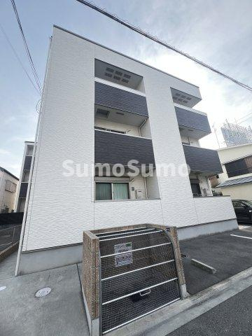 神戸市東灘区青木２丁目のアパートの外観