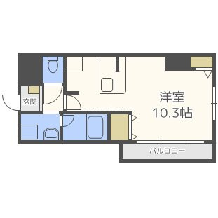 OCEAN松屋町の間取り