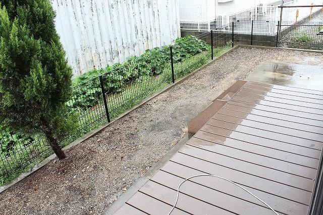 秋定様戸建の庭