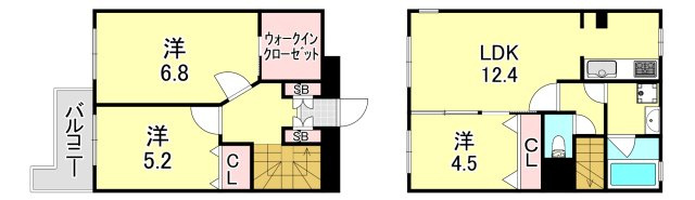 RA-ASHIYAの間取り