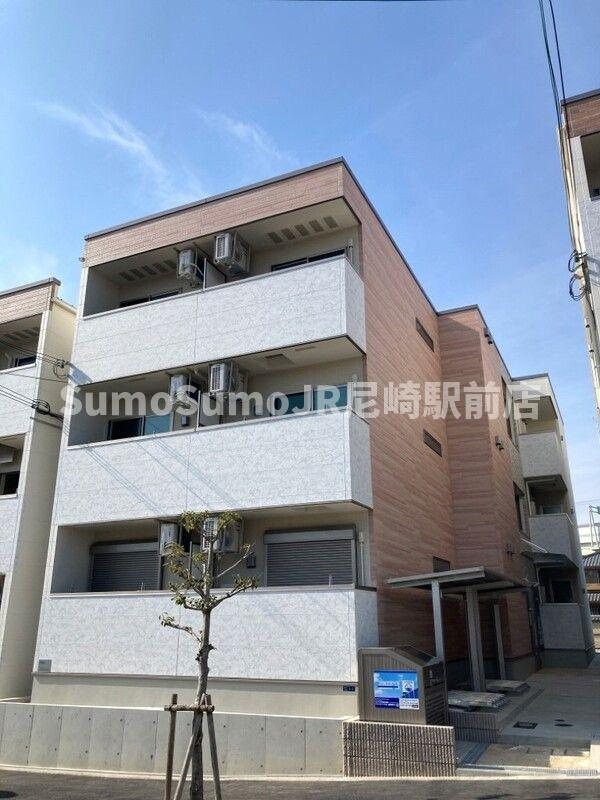 フジパレス出来島EASTⅢ番館の外観|外観もきれいです