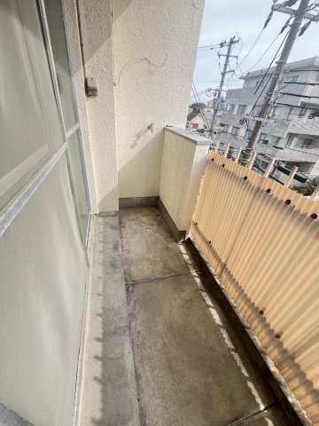 マンション藤のバルコニー