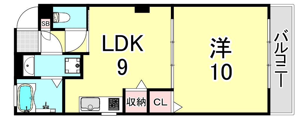 メープル甲子園の間取り