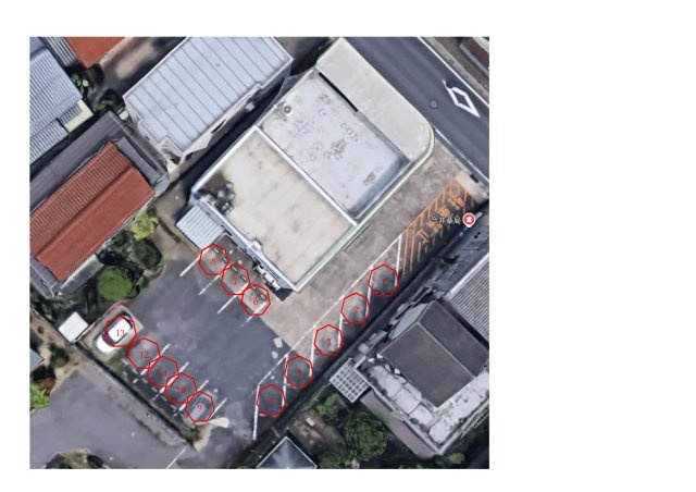 旧鳥取銀行住吉支店2階の区画図