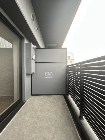 ワールドアイ難波City Gateのバルコニー