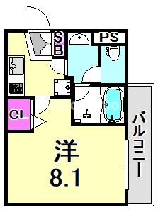 AILE稲野の間取り