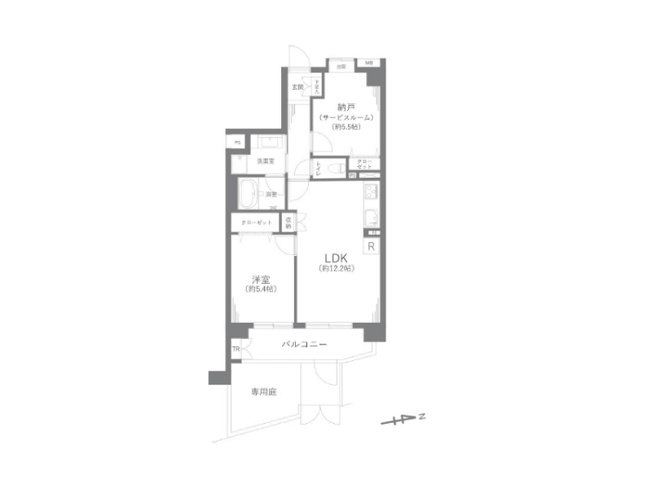 【間取り】 | レーベンハイム東武練馬　（成増店） | リフォーム済ですのですぐにでも、新しい生活をはじめることができます。
※図面を基に作成しています。現況と異なる場合は現況を優先いたします。