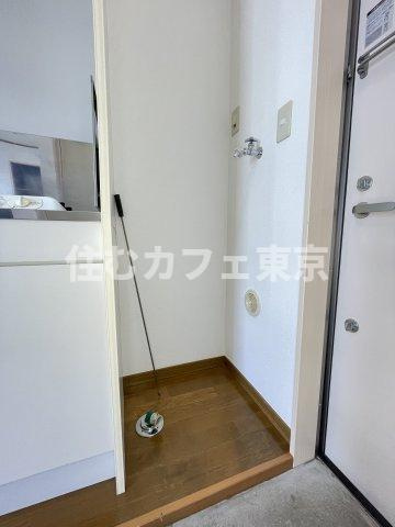 パールフラッツの設備|室内洗濯機置き場です