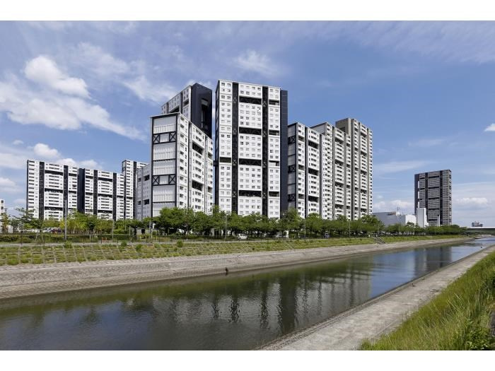 UR芦屋浜 5-1号棟の外観