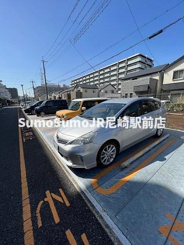 URルミエール千鳥　6号棟のその他共用部分|外はこのようになっています