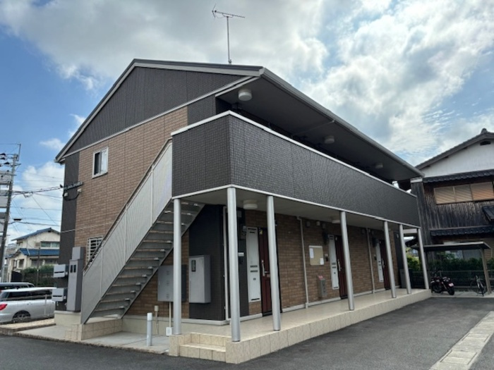 エントラールBの外観|おしゃれな外観です