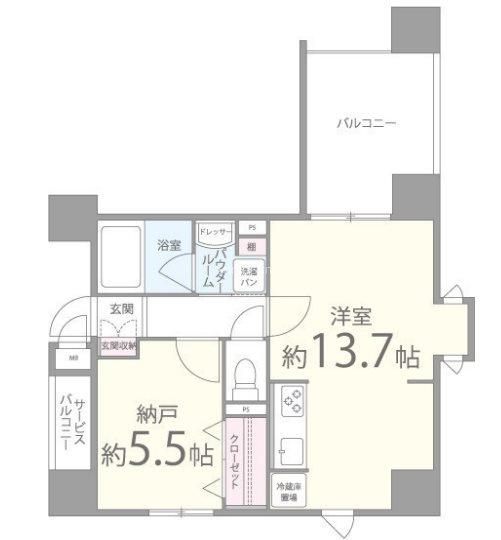 BROU上町台の間取り