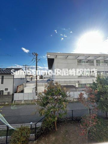 URルゼフィール立花　2号棟の展望
