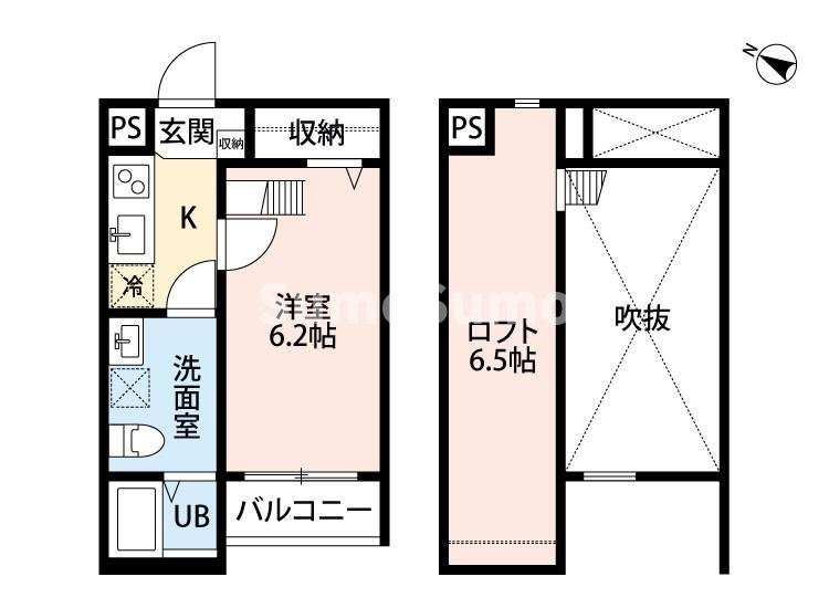 Art Oceanの間取り