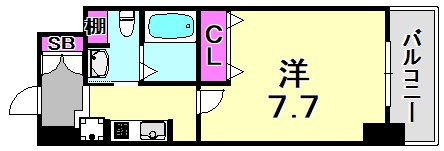 アーバンフラッツ王子公園の間取り