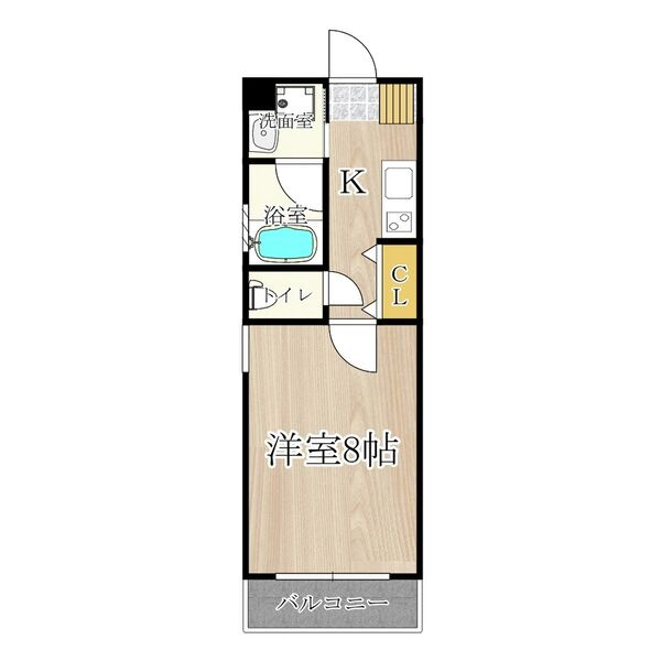 CITYSPIRE幸町の間取り