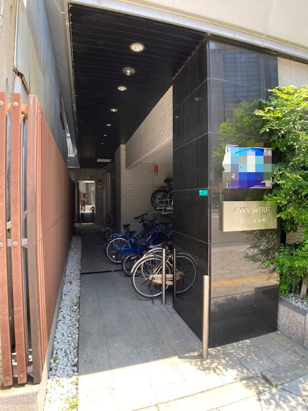 CITY SPIRE難波サウスタワーのエントランス|ゆとりのあるエントランスです