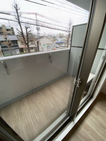 Cion KOBE Baysideのバルコニー