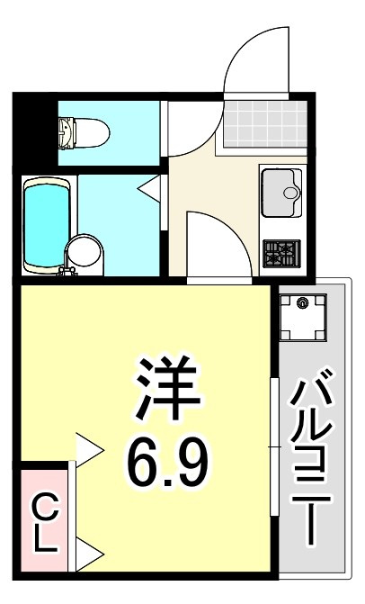 アヴェニール北青木の間取り