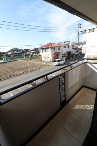 スゥイートガーデン国富　西棟のバルコニー