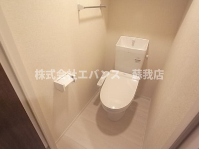 【トイレ】 | エバー葛城 | シンプルで使いやすいトイレです