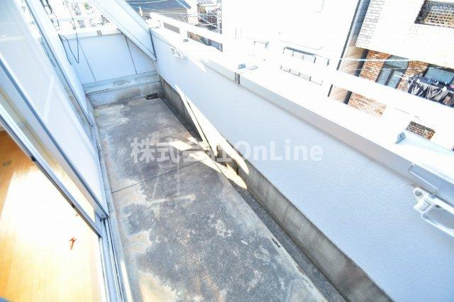 阪口マンションのバルコニー