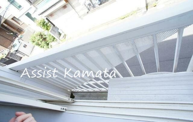 アドウェル西嶺Ｃ棟のバルコニー