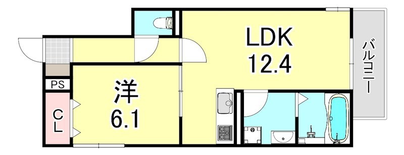 Dear Courtの間取り