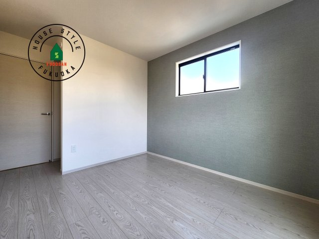 糟屋郡須恵町新原第7-1棟(1号棟）の内観：施工例|主寝室には収納力に優れたクローゼットがありますので、お部屋もすっきり片付きます。