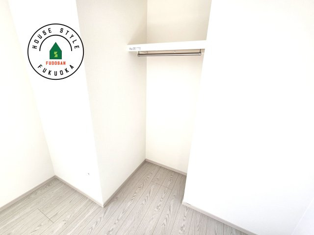 糟屋郡須恵町新原第7-1棟(1号棟）の内観：施工例|大きなスペースがあり、収納には困りません。