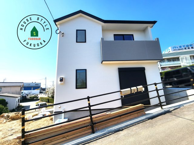 糟屋郡須恵町新原第7-1棟(1号棟）の前面道路含む現地写真|見学の時間などお気軽にお問い合わせ下さい。