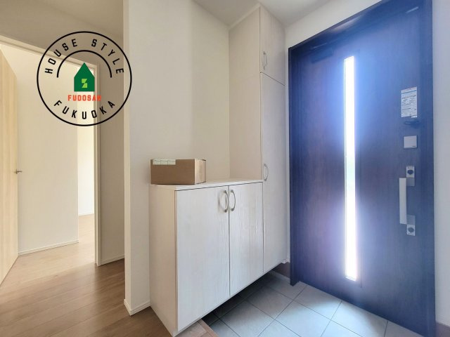 糟屋郡粕屋町長者原東7丁目第2-2棟（2号棟）の防犯設備|二重ロックでしっかり防犯対策ができます。